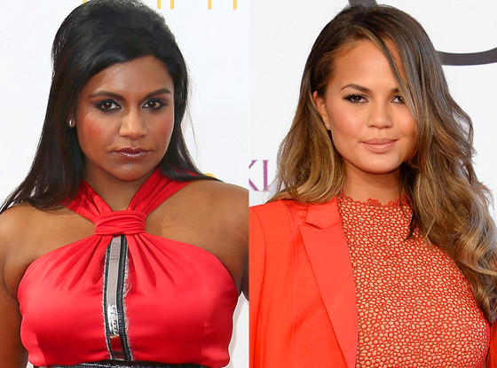 Mindy Kaling, Chrissy Teigen Mindy Kaling, Chrissy Teigen